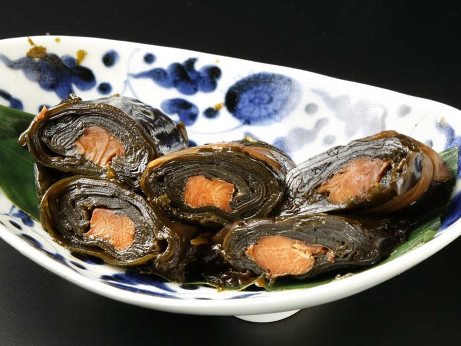 紅鮭昆布巻　1本